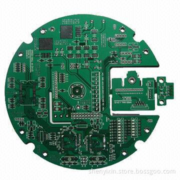 FR4 Single Sided LED PCB with Flash Gold Plating Finish